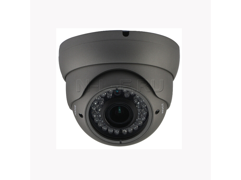 картинка Видеокамера AHD/Аналог ул. куп. LiteTec LDV-AHD-131SHT30 (1/3", ИК 30 м, 1,3 Mpix, f=2.8-12mm)