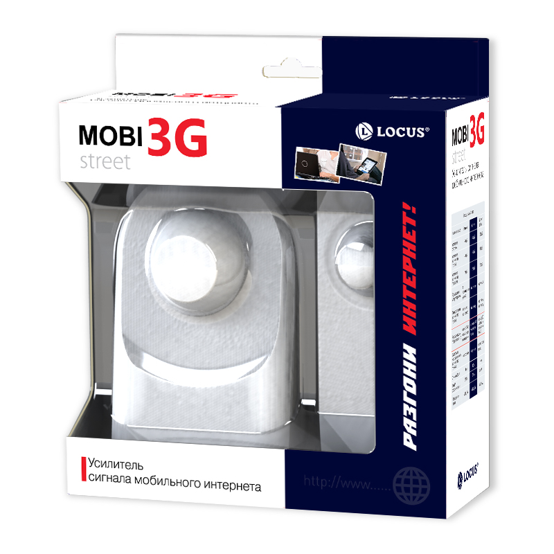 картинка Комплект для усиления 3G сигнала MOBI-3G Street