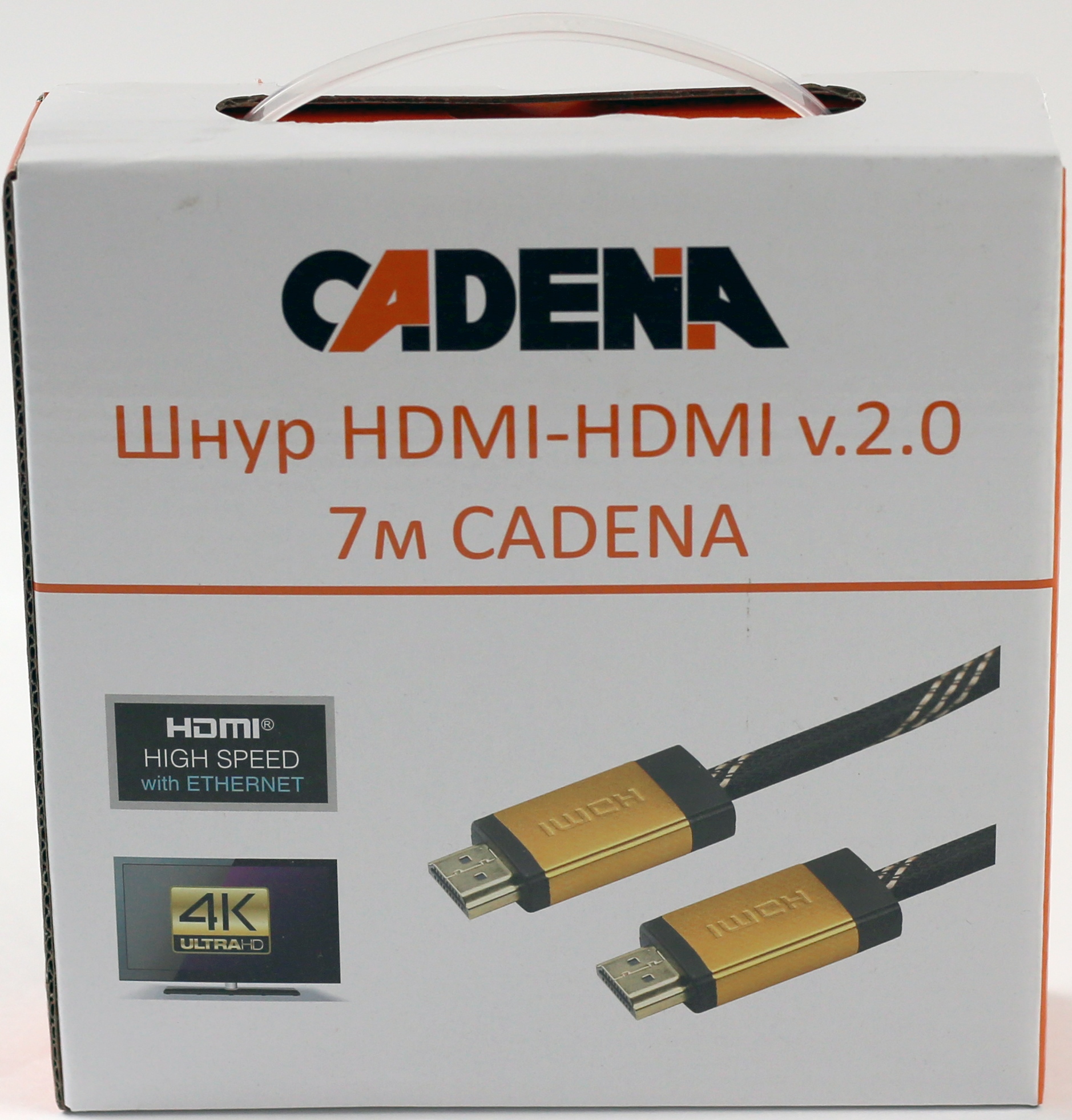 картинка Шнур HDMI-HDMI v.2.0  7м CADENA