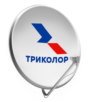 картинка Антенна спутниковая офсетная АУМ CTB-0.55-1.1 0.55 605 Logo St с лого Триколор
