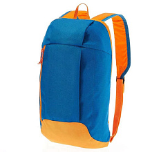 Рюкзак двухлямочный, голубой и оранжевый, PB-8380 PB-8380BO