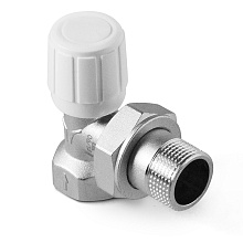 PRO AQUA Клапан (вентиль) угловой ручного регулирования 3/4 MVA-m20-f20x