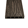 картинка Доска террасная 145-22-3000 шовная пустотелая с тиснением 3D Ш  Венге (3м) Groentec ДПК
