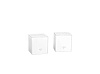 комплект бесшовного wi-fi tenda nova mw3-2 (2,4/5 ггц)