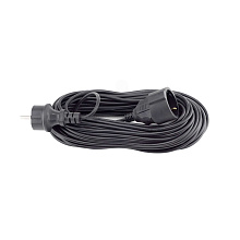Удлинитель-шнур бухта CADENA BASE 30м бз ПВС 2*1 10А черный CDB USB1c-2x1-30m-B