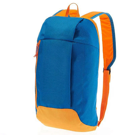 картинка Рюкзак двухлямочный, голубой и оранжевый, PB-8380
