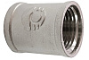 картинка Муфта НИКЕЛИРОВАННАЯ соединительная VALFEX ВР-ВР 1 1/2" (25/5)