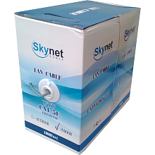 Кабель для компьютерных сетей Skynet UTP4-CAT5e (24 AWG) Standard, медный, внутренний, серый, 305 м SKYUTP4ST-305