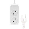 картинка Удлинитель бытовой 2 гн CADENA MID 3м бз ПВС 2*1 10А белый