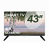 картинка Телевизор Триколор P43UH701, SMART TV, 43", Ultra HD, 4K, голос, черный