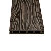 картинка Доска террасная 145-22-4000 шовная пустотелая с тиснением 3D Ш Венге (4м) Groentec ДПК