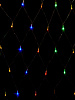 картинка Гирлянда-сетка CADENA, 160LED, 1,5x2м, многоцветная, с контроллером, удлиняемая, 18040N