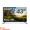 картинка Телевизор Триколор P43FH501, SMART TV, 43", Full HD, черный