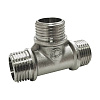картинка Тройник НИКЕЛИРОВАННЫЙ переходной с наружной резьбой VALFEX НР1/2"хНР3/4"хНР3/4" (70/10)