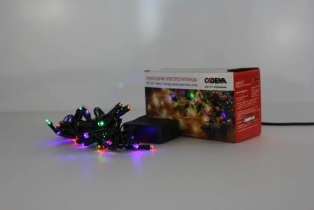 картинка Гирлянда 16-133,  30LED, 3 метра, многоцветная, постоянное свечение