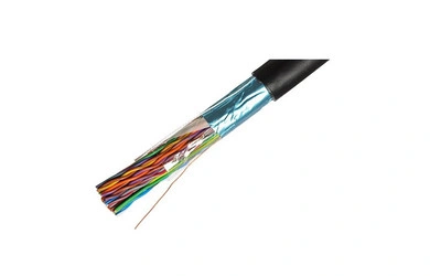 картинка Кабель для компьютерных сетей FTP 25PR-CAT5 (24 AWG) медный, внешний, черный, 305 м