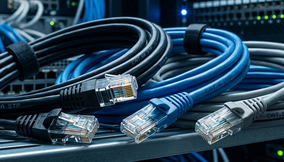 Готовые компьютерные патч-корды с коннекторами RJ45: заводской обжим, выбор длины и категории для коммутации оборудования