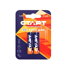 Аккумуляторы СТАРТ HR6 AA 2300mAh Ni-MH BL2 (2 шт. в блистере) ST-HR6-2300-BL2
