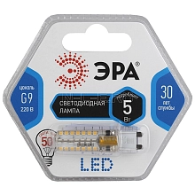 Лампа светодиодная ЭРА LED smd JCD-5w-corn-840-G9 Б0017113