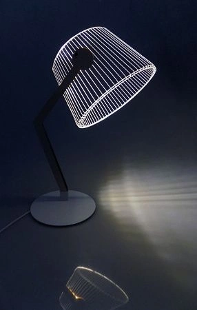 картинка Ночник светодиодный голограмма CADENA Настольная лампа, 3DLamp