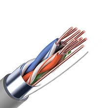 Кабель LAN CADENA MID FTP4-CAT5e IN 305 м, серый F4PVC305R_MID