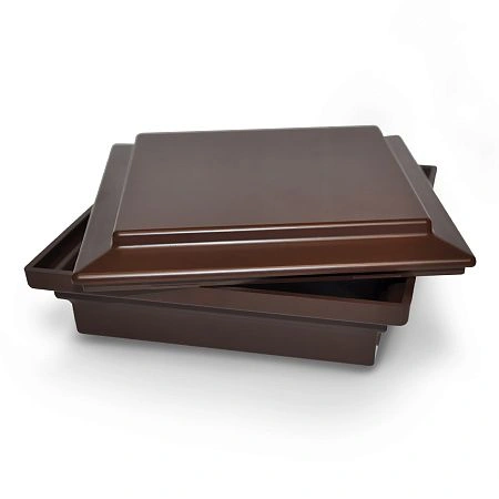 картинка Крышка столба верхняя, 100-100, Шоколад