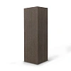 картинка Столб ограждения 100-100-3000 брашированный Венге (3м) Groentec ДПК