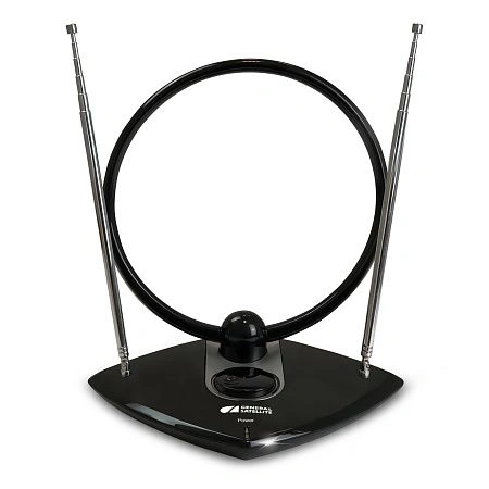 антенна телевизионная комнатная с усилителем мв+дмв av-962a