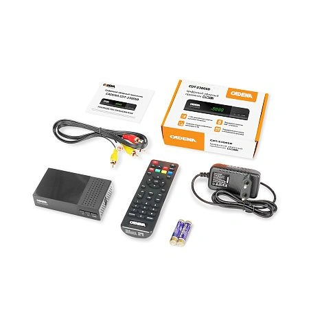 приемник цифровой эфирный cadena cdt-2300sb