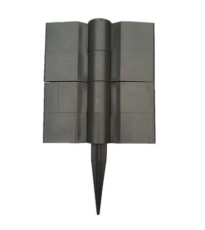 картинка Шарнир угловой (стыковочный) для грядок и клумб, 150*25, антрацит