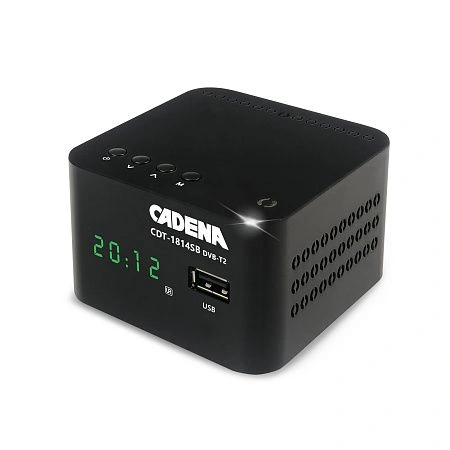 приемник цифровой эфирный cadena cdt-1814sb
