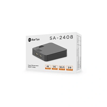 смарт тв приставка barton smart box sa-2408