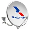 антенна спутниковая офсетная аум ctb-0.6дф-1.1 0.55 605 logo st с лого триколор с кронштейном