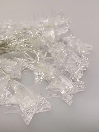 картинка Гирлянда прищепки-звезды CADENA, 20 LED, 3 метра, 20210