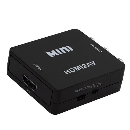картинка Конвертер HDMI - AV, переходник HDMI на AV, адаптер
