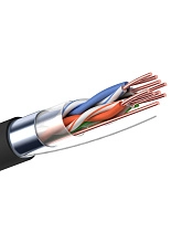 Кабель для компьютерных сетей CADENA FTP4-CAT5e (24 AWG) медный, внешний, черный, 305 м CADFTP4-305black