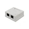 картинка Компьютерная розетка RJ-45 CAT.5e, 2-портовая, CADENA