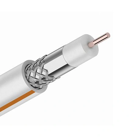 картинка Кабель коаксиальный RG-6SAT-50M CADENA белый