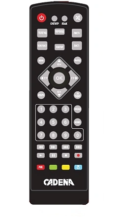 пульт дистанционного управления cadena rc1711/1712ir