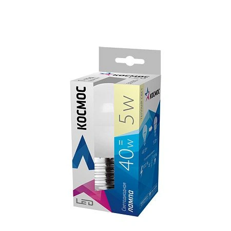 картинка Лампа LED КОСМОС GL45 5Вт Е27 230v 3000K 4690488016905