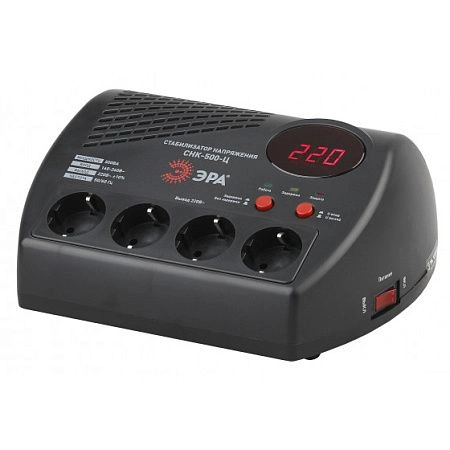 картинка Стабилизатор напр. Компакт ЭРА, ц.д., 160-260В/220В, 500ВА СНК-500-Ц