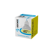 Лампа светодиодная КОСМОС ЭКОНОМИК JCDR 7.5W 220V GU5.3 3000K 4690488026584 LkecLED7.5wJCDRC30
