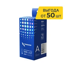 Лампа светодиодная Триколор LED А65 18Вт 6500K E27 LED-TR-А6518w6KE27