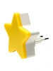 картинка Ночник светодиодный CADENA Звезда с датчиком освещенности, желтый, 40Z