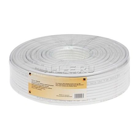 картинка Кабель коаксиальный RG-6Ueconomical class белый