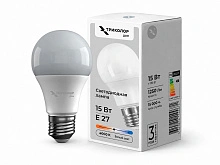 Лампа светодиодная Триколор дом LED А60 15Вт 4000K E27 LED-TRHM-А65-15W40E27 (B)