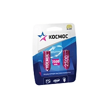 Аккумулятор Космос AA NI-MH 2500мАч (2 шт. в блистере) KOCR6NIMH2500MAH2BL KOCR6NIMH2500MAH2BL