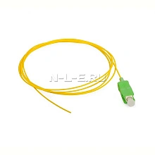 Шнур оптический монтажный (пигтейл) SC/APC, SM buffer, 1,5 м SC/APC-BF-1,5