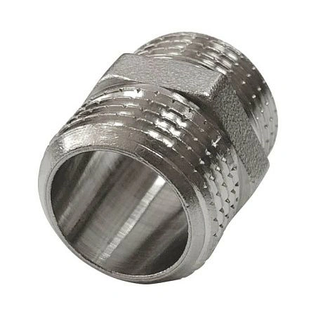 картинка Ниппель НИКЕЛИРОВАННЫЙ VALFEX НР-НР 3/4" (200/10)