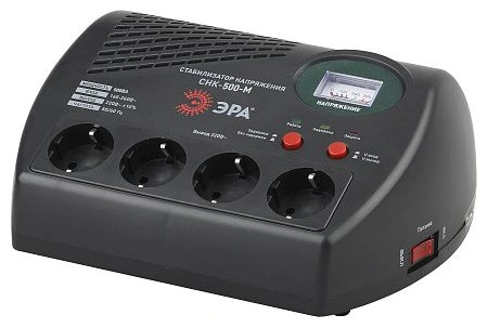 картинка Стабилизатор напр. Компакт ЭРА м.д., 160-260В/220В, 500ВА СНК-500-М